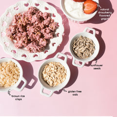 Strawberry Splash - Yogurt Cluster